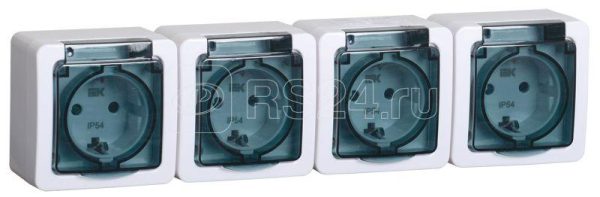 Iek germes plus РСб24 3 ГПБд роз 4м с з/к о/у ip54 (дымчатый) ermp42 k03 16 54 ec