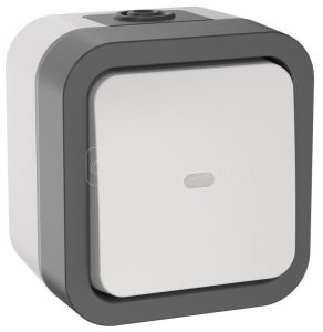 Iek tors Переключатель однокл. с ин. 10А ip55 ts202 белый ts v10 1 10 55 k41