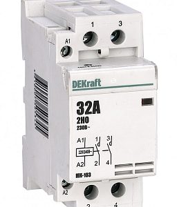 Dekraft Модульный контактор 2НО 63А 230В МК 103 18085dek