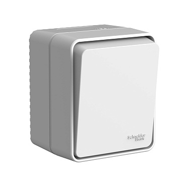 Systeme electric atlasdesign profi54 Наруж Серый Выключатель 1 клавишный 10 АХ se atn543011