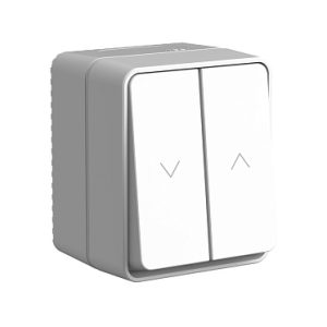 Systeme electric atlasdesign profi54 Наруж Серый Выключатель 2 клавишный для жалюзи, 2хсх.4 se atn54