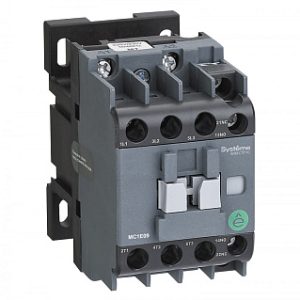 Mc1e18m7 Контактор mc1e 3p 18a НО+НЗ 220v/230v 50/60ГЦ
