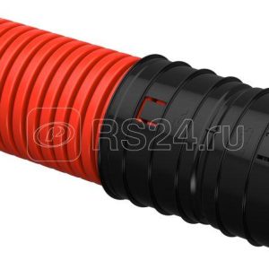 Iek elasta Труба гофрированная двустенная ПНД d=125мм красная (50м) ctg12 125 k04 050 r