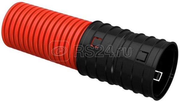 Iek elasta Труба гофрированная двустенная ПНД d=125мм красная (50м) ctg12 125 k04 050 r