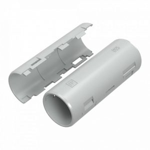 Муфта разборная d25 мм атмосферостойкая серая (40шт/640шт уп/кор) Промрукав