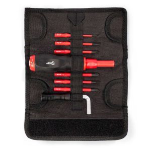 Отвертка диэлектрическая динамометрическая со сменными битами НИО 3306 серия СЛИМ (КВТ)