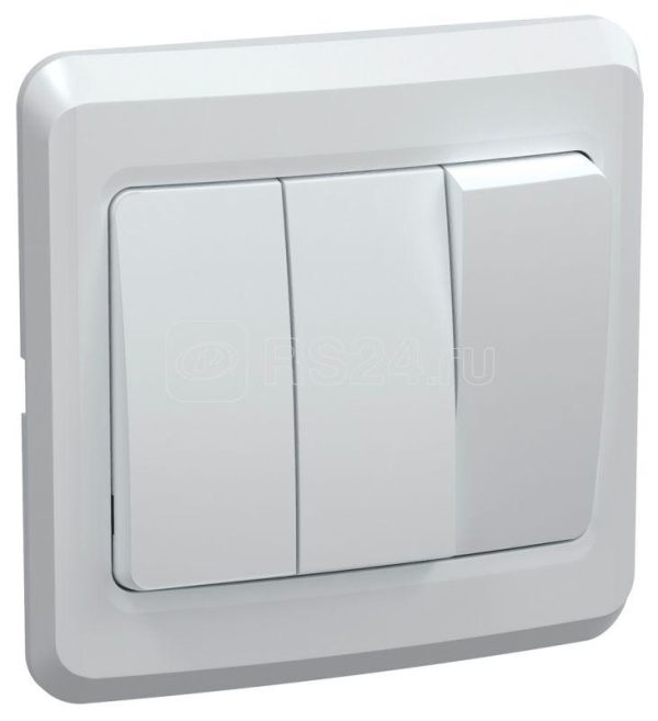 Iek vega ВС10 3 0 ВБ Выключатель 3 кл. 10А ВЕГА белый evv30 k01 10 dm