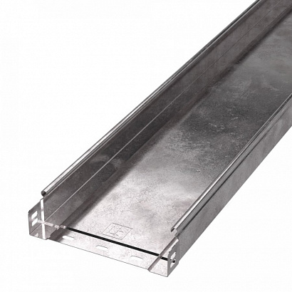 Лоток неперфорированный Стандарт 200х50х3000 (0,8 мм) (6 м/уп) Промрукав