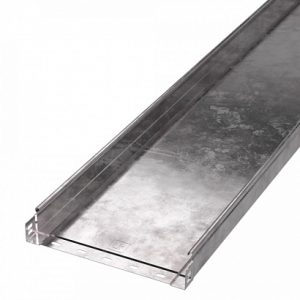 Лоток неперфорированный Стандарт 300х50х3000 (0,8 мм) (6 м/уп) Промрукав