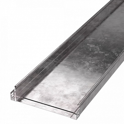 Лоток неперфорированный Стандарт 300х50х3000 (0,8 мм) (6 м/уп) Промрукав