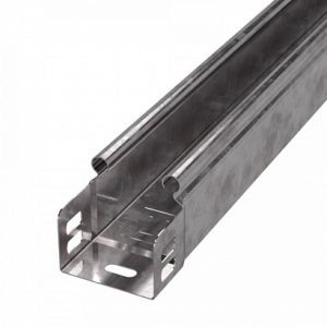 Лоток неперфорированный Стандарт 50х50х3000 (0,7 мм) (24 м/уп) Промрукав