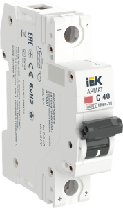 Iek armat Автоматический выключатель m06n 1p c 40А ar m06n 1 c040