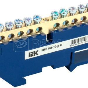 Iek Шина n ноль на din изол ШНИ 6х9 12 Д С ynn10 69 12d k07