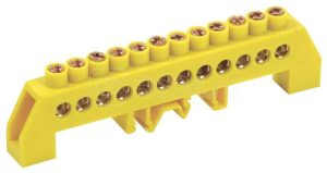 Iek Шина pe земля в комб din изолСтойка ШНИ 8х12 12 КС Ж ynn10 812 12dp k05