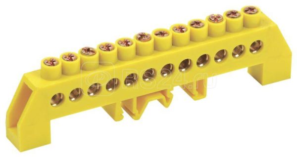 Iek Шина pe земля в комб din изолСтойка ШНИ 8х12 12 КС Ж ynn10 812 12dp k05