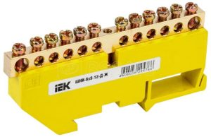 Iek Шина pe земля на din изол ШНИ 6х9 12 Д Ж ynn10 69 12d k05