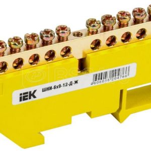 Iek Шина pe земля на din изол ШНИ 6х9 12 Д Ж ynn10 69 12d k05