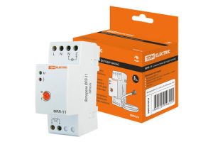 Фотореле ФРЛ 11 2 100лк 20А din рейка (с датчиком ip65), tdm