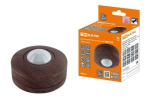 Датчик движения потолочный ДДП 03В (1200Вт, 10 900с, 6м , 3+Лк, 120(сбоку)+360(сверху)гр ip33), "ЭК