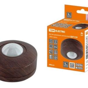 Датчик движения потолочный ДДП 03В (1200Вт, 10 900с, 6м , 3+Лк, 120(сбоку)+360(сверху)гр ip33), "ЭК