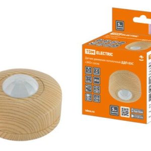 Датчик движения потолочный ДДП 03С (1200Вт, 10 900с, 6м , 3+Лк, 120(сбоку)+360(сверху)гр ip33), "ЭК