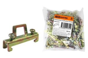 Ограничитель на din рейку (металл) tdm