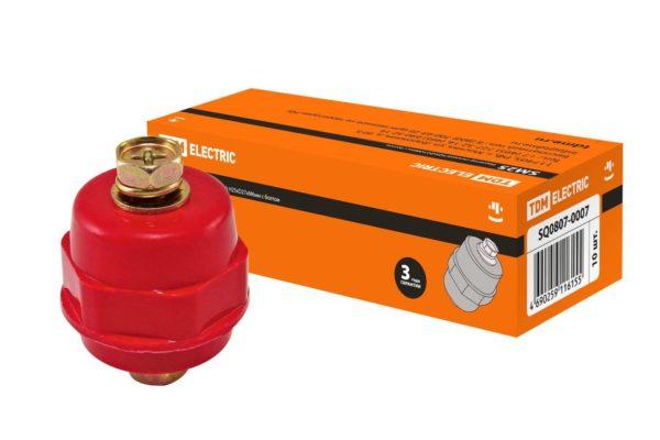 Изолятор sm25 силовой Н25хd27хМ6мм с болтом tdm