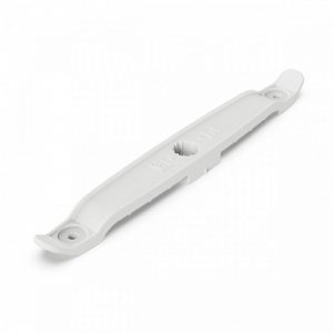 Держатель плоского кабеля двусторонний для прямого монтажа на 8 мест в гофроящике белый (290 шт/кор)