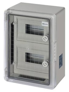 Бокс ЩРН П 16 модулей, прозр. крышка, abs, ip65, от 45 до +75 °С, навесной, (250х350х150) tdm