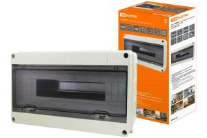 Бокс ЩРН П 18 модулей навесной пластик ip65 tdm