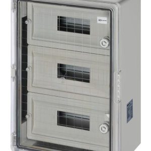 Бокс ЩРН П 36 модулей, прозр. крышка, abs, ip65, от 45 до +75 °С, навесной, (350х500х190) tdm