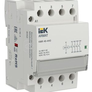 Iek armat Контактор модульный kmr 40А 230В ac 4НО ar kmr10 040 40 230