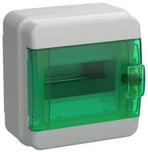 Iek tekfor Корпус пласт. КМПн 6 ip65 зелен. прозр. дверь tf5 kp72 n 06 65 k03 k06