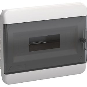 Iek tekfor Корпус пласт. ЩРВ П 12 ip41 черн. прозр. дверь tf5 kp12 v 12 41 k01 k03