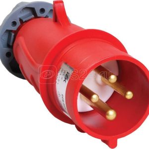 Вилка эл. каб. 32А 3p+pe 380В ip44 magnum ССИ 024 iek psn02 032 4