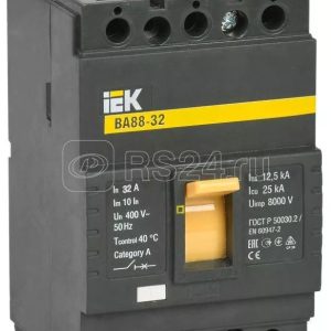 Выключатель автоматический 3п 32А 25кА ВА 88 32 iek sva10 3 0032