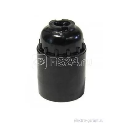 Патрон карболитовый подвесной e27 m10 черн. tokov electric tke c05 pkb 27 10