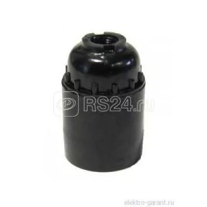 Патрон карболитовый подвесной e27 m12 черн. tokov electric tke c05 pkb 27 12