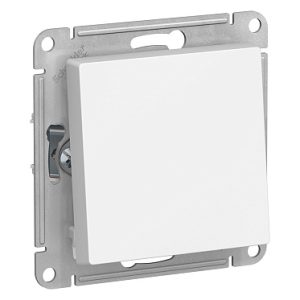 Systeme electric atlasdesign Бел Переключатель 1 клавишный, сх.6, 10АХ, механизм se atn000161