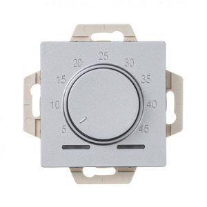 Systeme electric atlasdesign Алюминий Термостат электрон. теплого пола с датчиком, 10a, механизм se