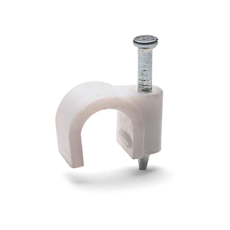 Скоба пластиковая СПК 4 (50шт) (fortisflex)