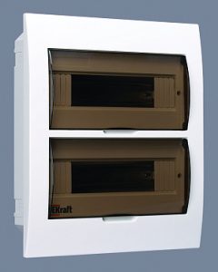 Dekraft Корпус пластиковый встраиваемый 24 мод. ip41 ЩРВ П 24 31006dek