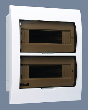 Dekraft Корпус пластиковый встраиваемый 24 мод. ip41 ЩРВ П 24 31006dek