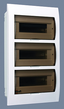 Dekraft Корпус пластиковый встраиваемый 36 мод. ip41 ЩРВ П 36 31007dek