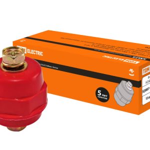 Изолятор sm25 силовой Н25хd27хМ8мм с болтом tdm