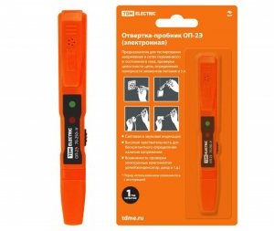 Отвертка пробник ОП 2Э tdm