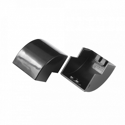 Внешний угол 40х25 черный (4 шт/комп) Промрукав