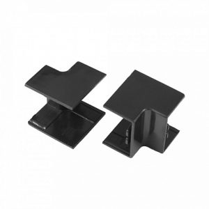 Внутренний угол 40х16 черный (4 шт/комп) Промрукав