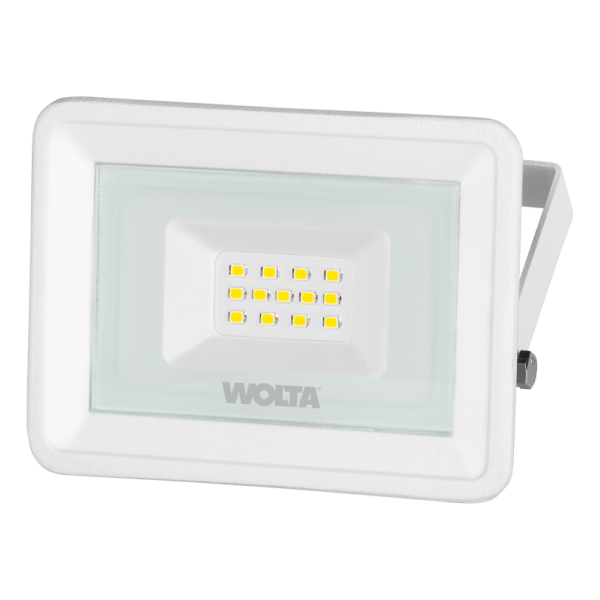 Светодиодный прожектор wolta wfl 10w/06w 10Вт 5700К ip65 900лм белый