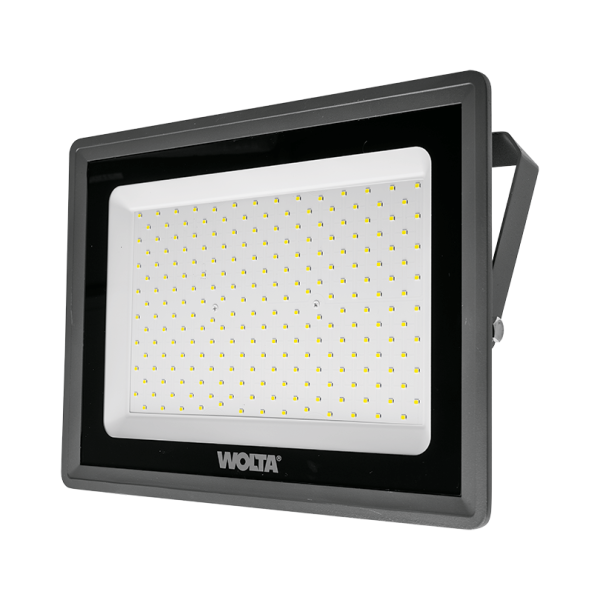 Светодиодный прожектор wolta wfl 200w/06 200Вт 5700К ip65 18000лм серый